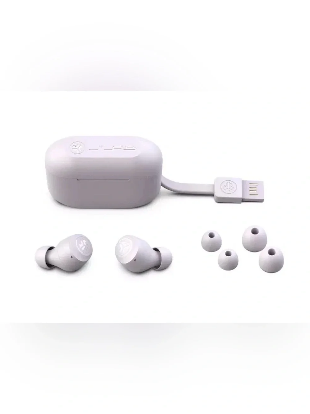 JLAB GO POP+ True Wireless EARBUDS~35+Hours Play~CUSTOM SOUND+BASS BOOST *LILAC